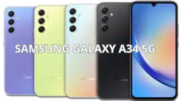 سعر ومواصفات هاتف Samsung Galaxy A34 5G