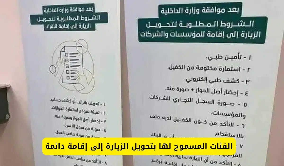 في هذه الحالة فقط مسموح بتحويل تأشيرة الزيارة إلى إقامة في السعودية.. “الجوازات تكشف”