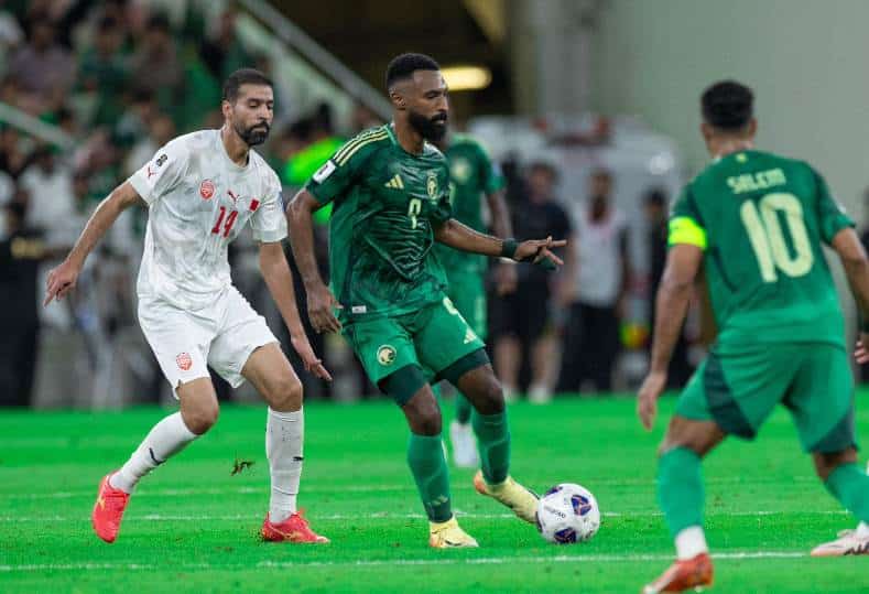 القنوات الناقلة لمباراة السعودية وإندونيسيا في تصفيات كأس العالم 2026