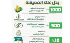 عودة بدل غلاء المعيشة .. الموارد البشرية توضح حقيقة الأمر والفئات المستفيدة