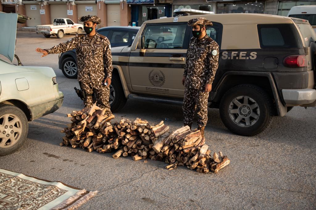 غرامة 50,000 ريال على مواطن بعد ضبطه في محمية الملك عبد العزيز لهذا السبب