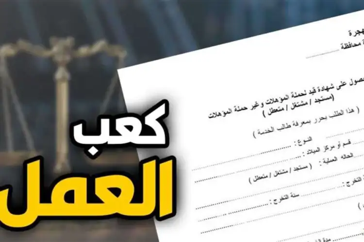 كيفية استخراج كعب العمل أونلاين في مصر 2025 | الخطوات بالتفصيل