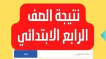 نتيجة الصف الرابع الابتدائي 1 650x470 1