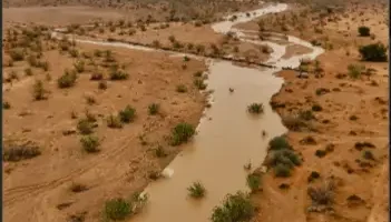 مشاهد ساحرة للأمطار تحول شمال الرياض إلى لوحة طبيعية 3